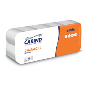 CARTA IGIENICA DYNAMIC 10 rotoli 104 strappi